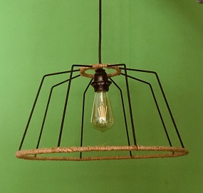 MA HL Spider Blk Jute Med